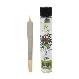 Hellenic Cannabis Strawberry haze moonrock + green lady cbd 1.5g
